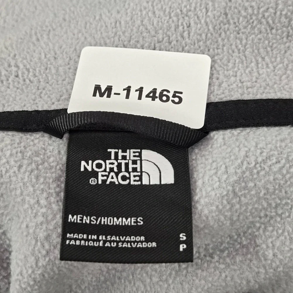 The North Face Men Sweatshirt‎ S Gray Colorblock Astro Ridge Fleece Logo